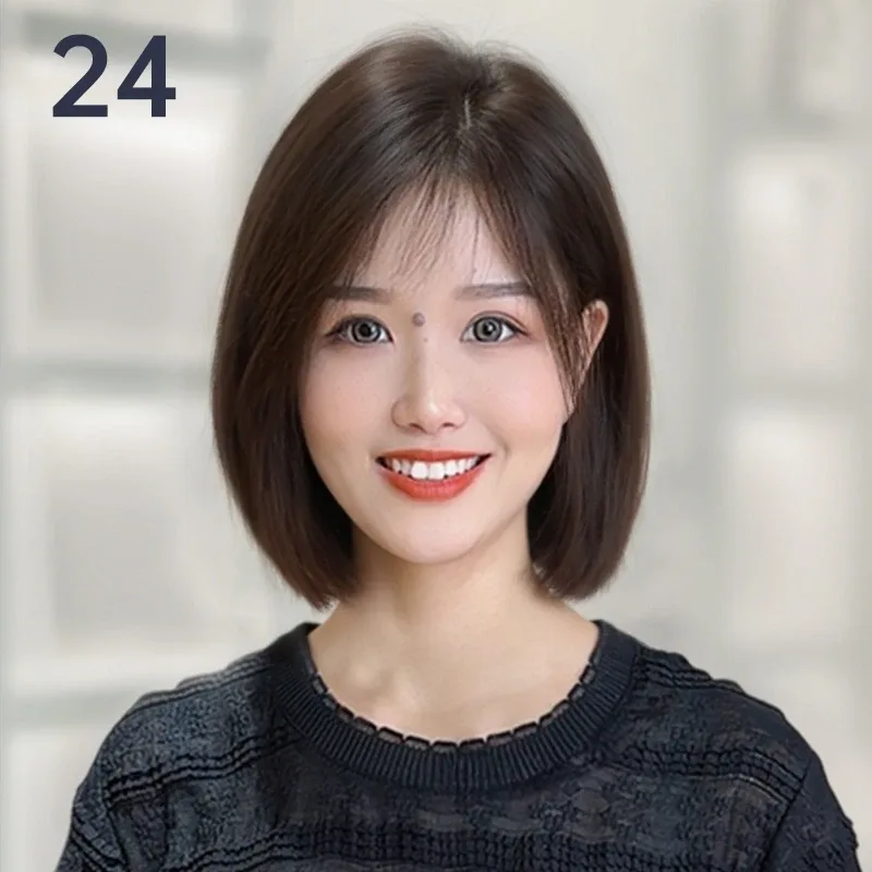 B24款 空气刘海减龄波波发